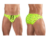 Slip de bain ErgoWear EW1762 FEEL SW, couleur jaune vif